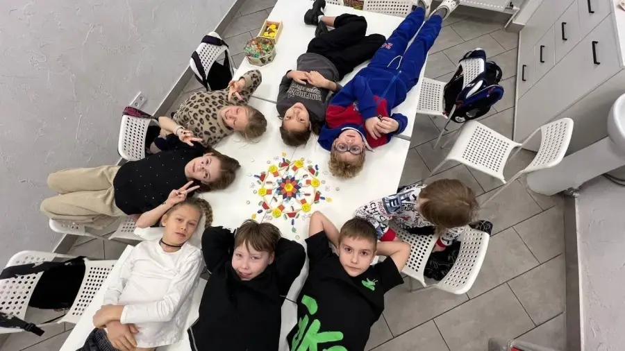 Дети на занятиях