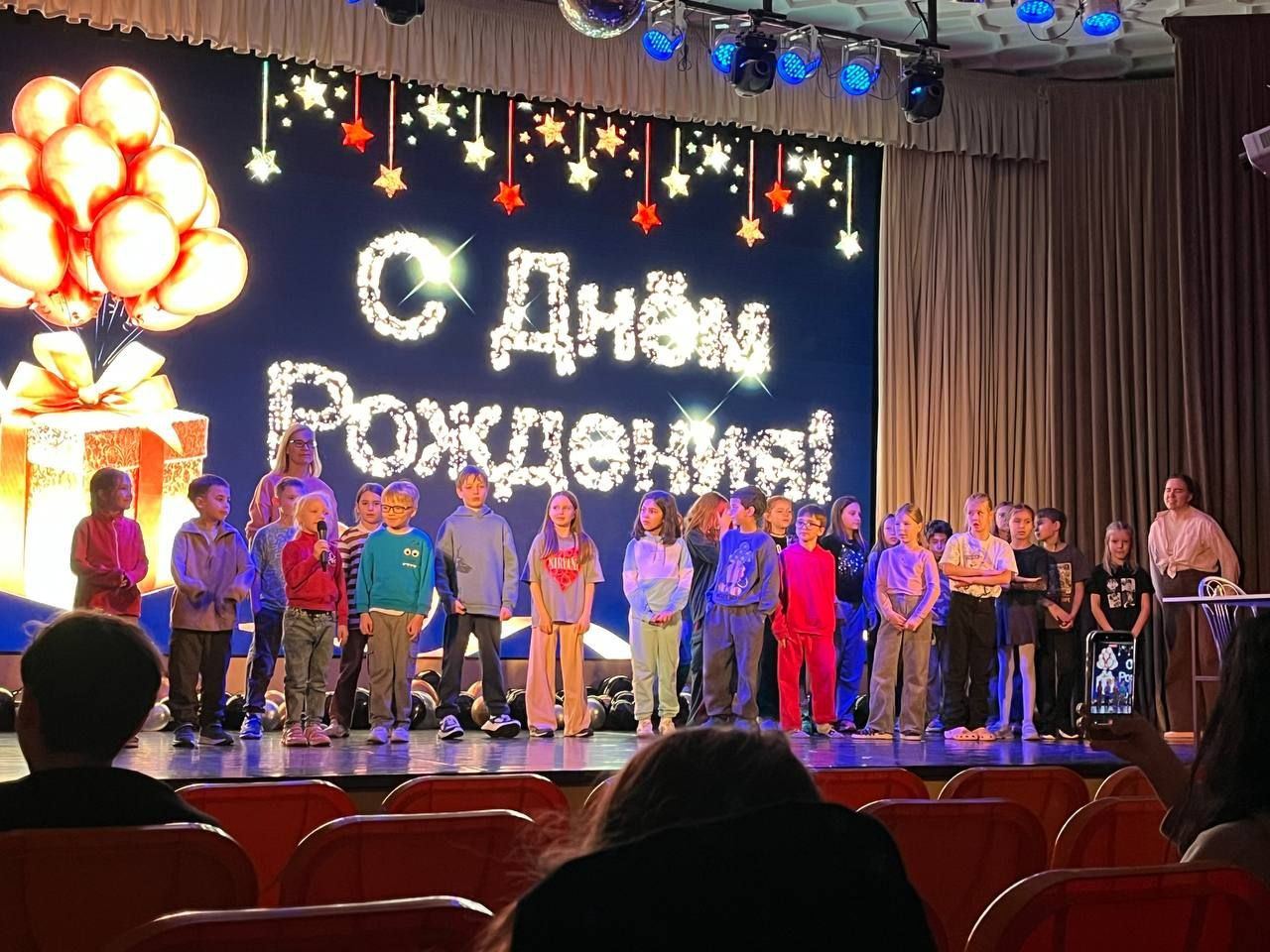 Дети на занятии